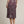 Paisley Elastic Waist Midi Skirt