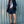 Navy Plaid Button Front Pocket Jacket