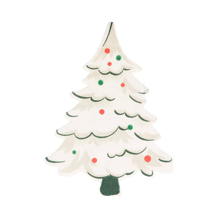 Retro Tree Dinner Napkin by My Mind’s Eye
