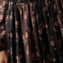Floral-Print Woven Elastic-Waist Gathered Maxi Skirt