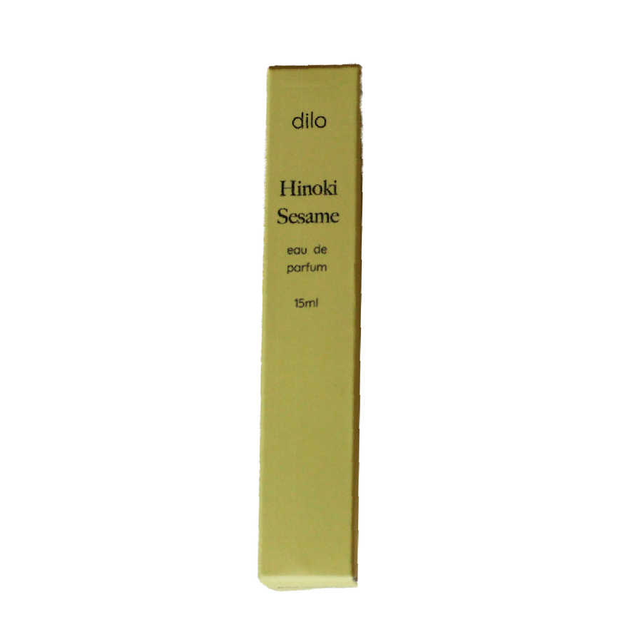 Hinoki Sesame Unisex Eau de Parfum - 15ml Travel Sprayer by dilo