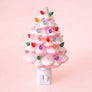 Vintage Pink Tree Night Light