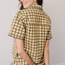 Painted Gingham Palmer Top by Sunshine Tienda
