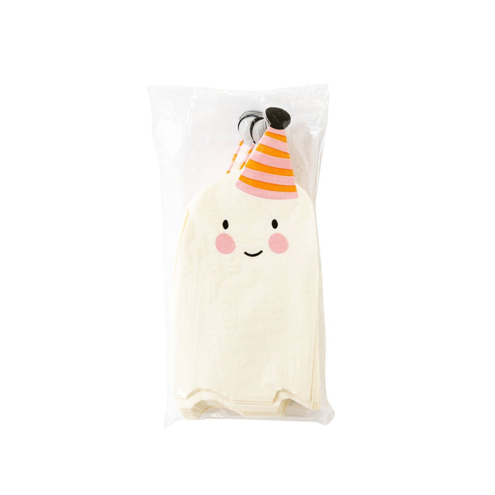 Party Ghost Shaped Paper Dinner Napkin by My Mind’s Eye