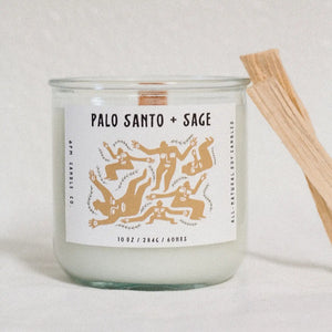 Palo Santo + Sage Candle by 6pm Candle Co.