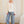 Embroidered Eyelet Lace Square Neck Blouse