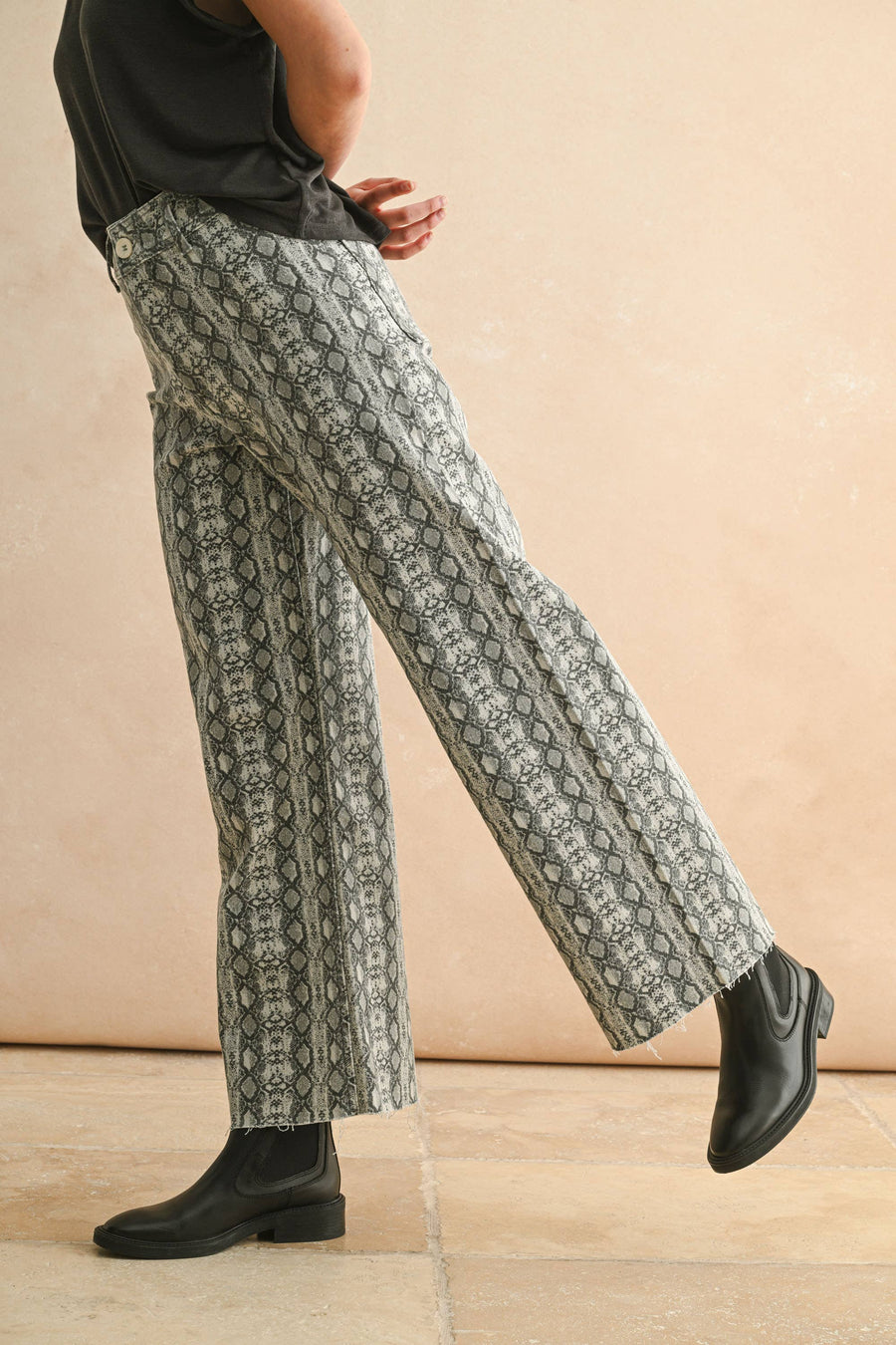 Snake Print Pants