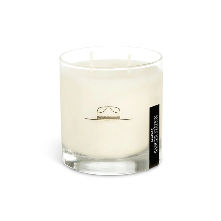 Leather Candle by Ranger Station