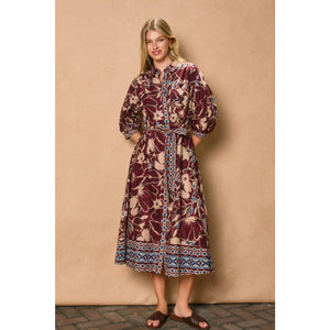 Serene Hills Longline Shirt Dress