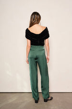 Mimosa Pant in Emerald Green by dRA