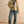 Button Front Pattern Sherpa Jacket