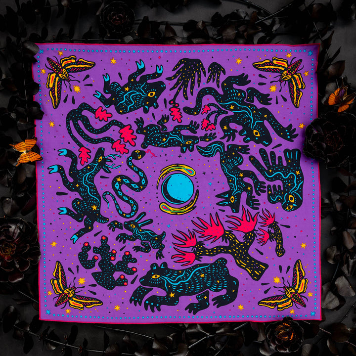 Electric Desert Parade Bandana by Bandits Bandanas