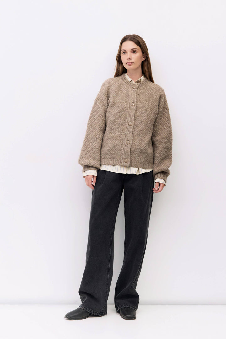 The Juna Cardigan | Weave Sweater Cardigan by All Row