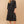 Chevron Yoke Denim Midi Dress in Charcoal