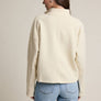 Textured Half Zip Pullover Top