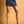 Button Front Detailed Indigo Denim Skirt