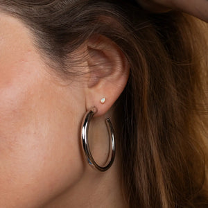 Teardrop White Opal Earring by JaxKelly