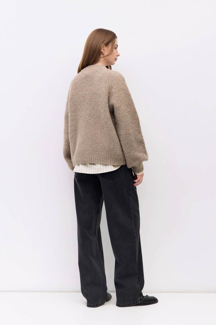 The Juna Cardigan | Weave Sweater Cardigan by All Row