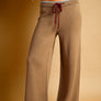 Color Mixed Knit Pants