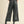 Pu Wide Straight Leg Pants in Black