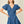Puff Sleeve Denim Mini Dress by Aaron & Amber