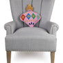 Pink Ornament Shaped Hook Pillow