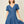 Puff Sleeve Denim Mini Dress by Aaron & Amber