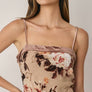 Floral Velvet Burnout Midi Dress