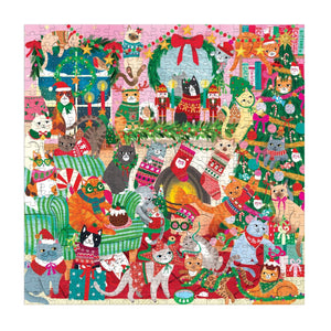 Merry Catmas! 500 Piece Family Puzzle