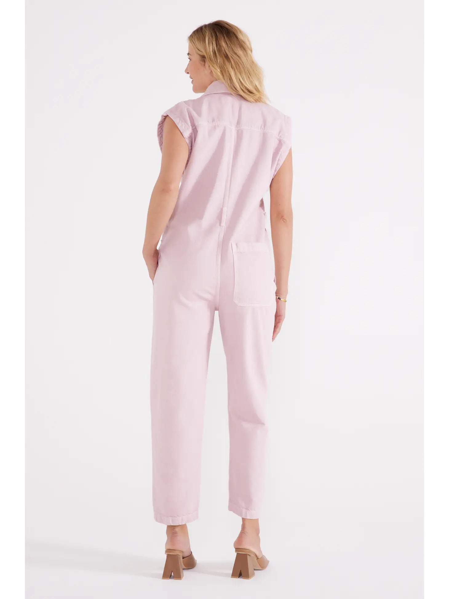 Sabina Carpenter Jumpsuit in Orchid Ice by Etica Denim – Townsend