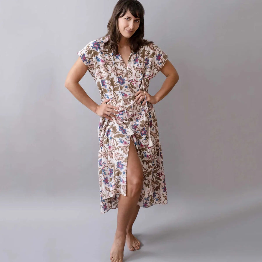 Cyprus Dress in Floral by Gray Market Design