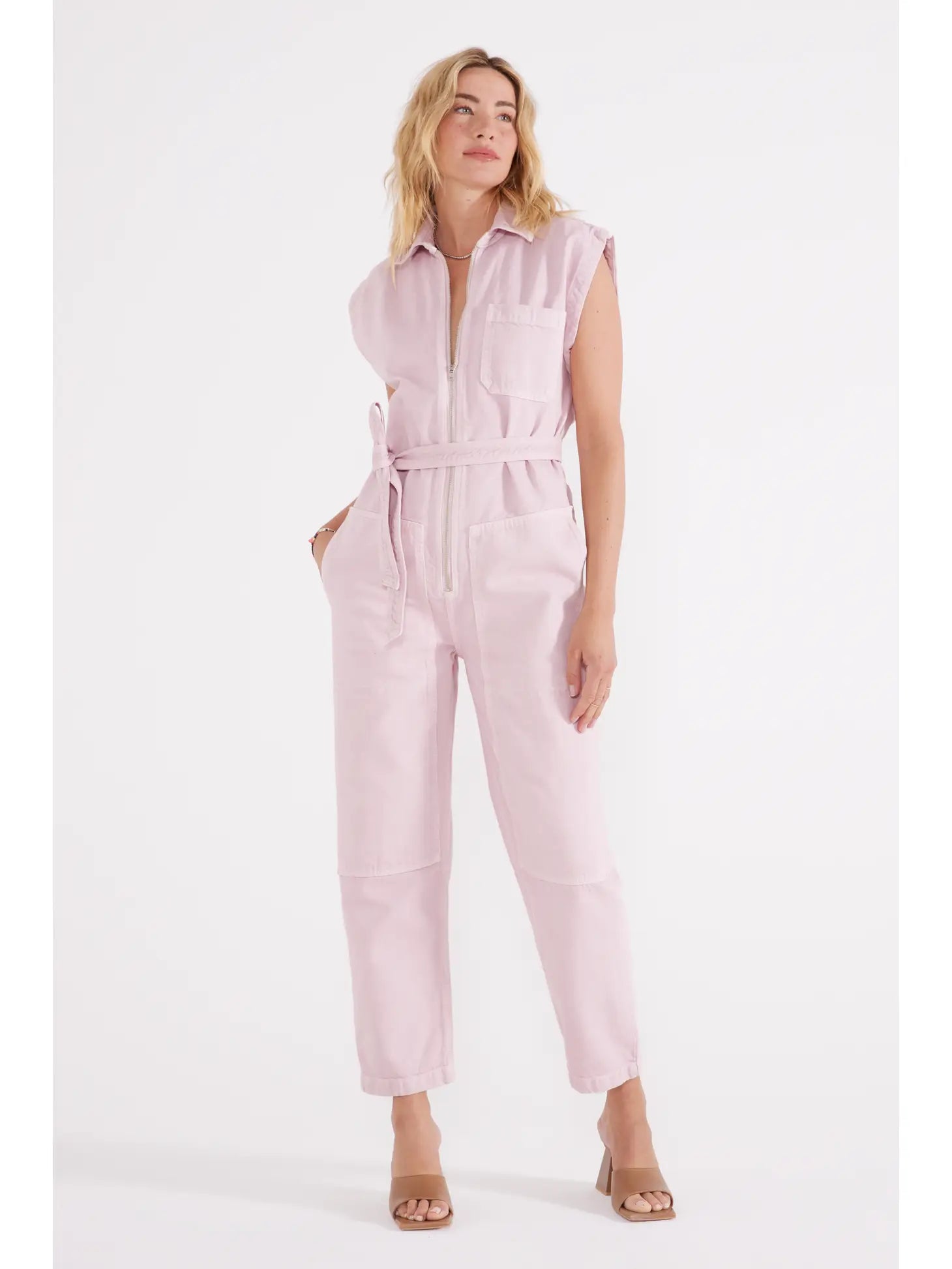 Sabina Carpenter Jumpsuit in Orchid Ice by Etica Denim – Townsend