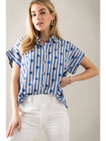Floral embroidery shirt by Urban Daizy