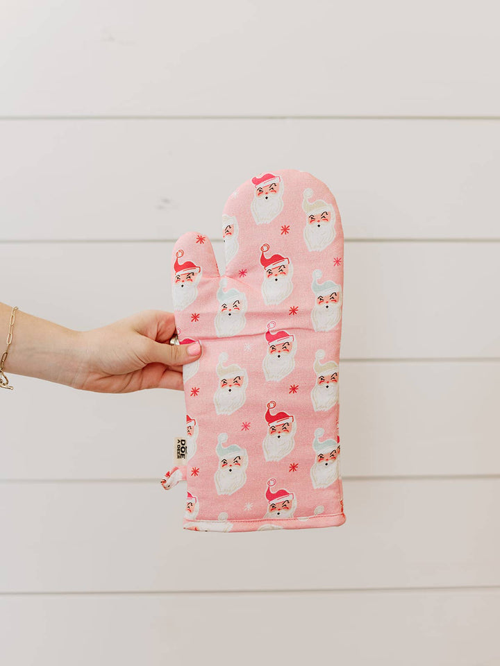 Santa Oven Mitt