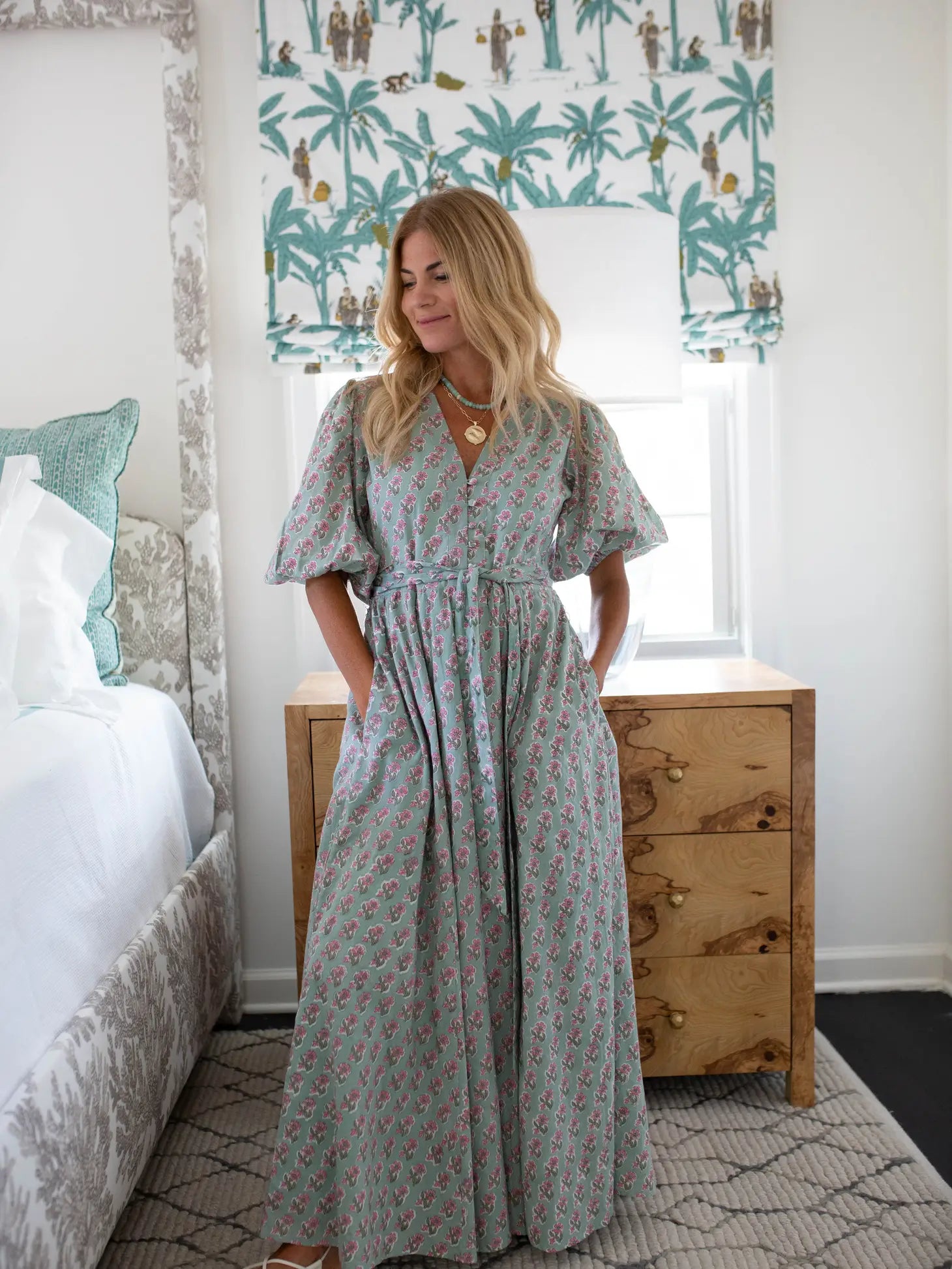 Collette Dress in Sage - Marea by Liz Joy – Townsend Provisions