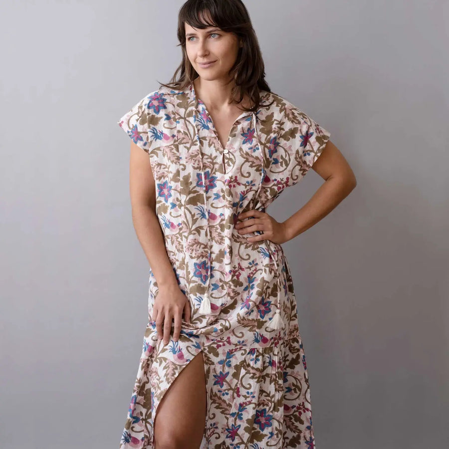 Cyprus Dress in Floral by Gray Market Design