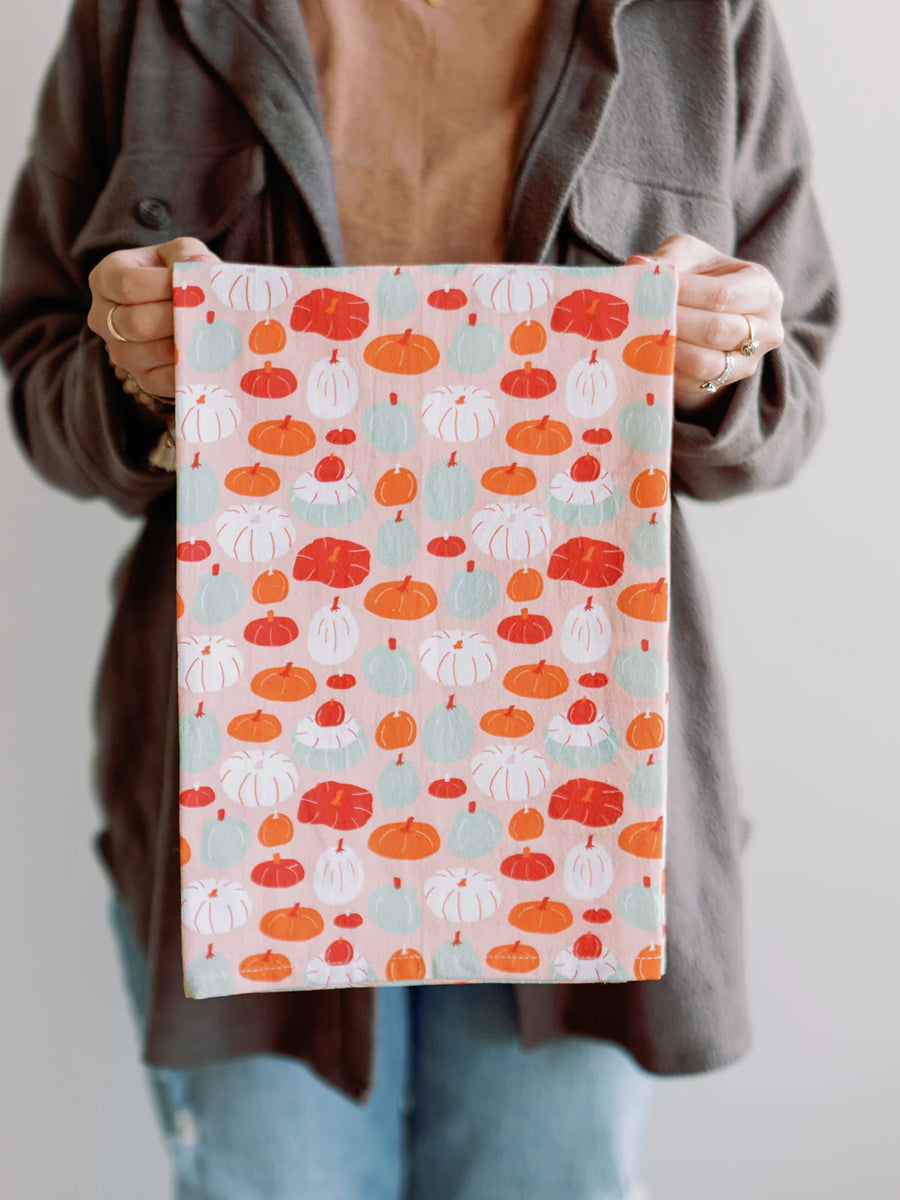 Full Pattern Pumpkin - Flour Sack Towel