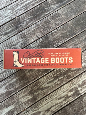 Townsend Provisions Boot Box