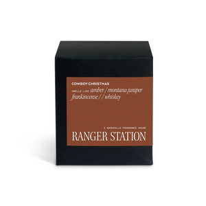 Cowboy Christmas Candle by Ranger Station
