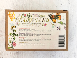 Sweet Bird Collection Simple Syrup Sampler by Meadowland Syrup