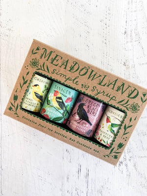Sweet Bird Collection Simple Syrup Sampler by Meadowland Syrup