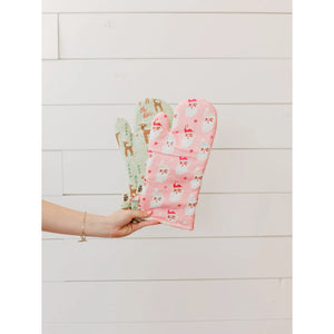 Santa Oven Mitt