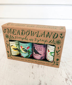 Sweet Bird Collection Simple Syrup Sampler by Meadowland Syrup