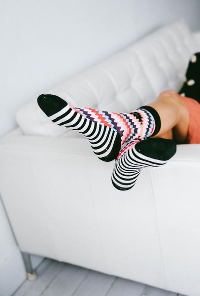 Tribal Toes Socks